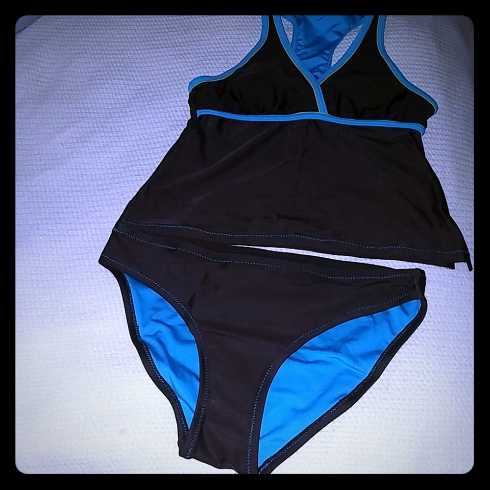 Tropical Escape tankini set small